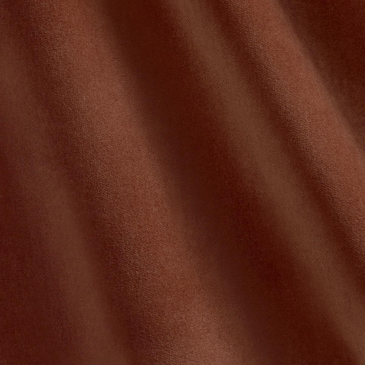 Schumacher Rocky Performance Velvet Terracotta Fabric