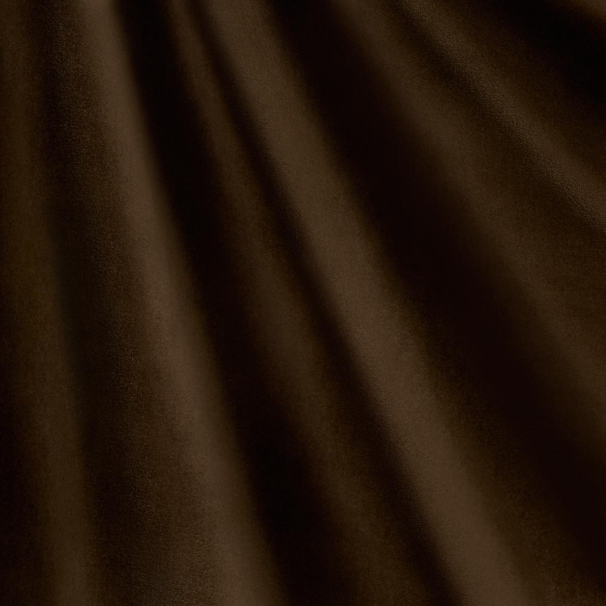 Schumacher Rocky Performance Velvet Brun Fabric