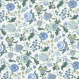 Kasmir Abloom Peacock Fabric