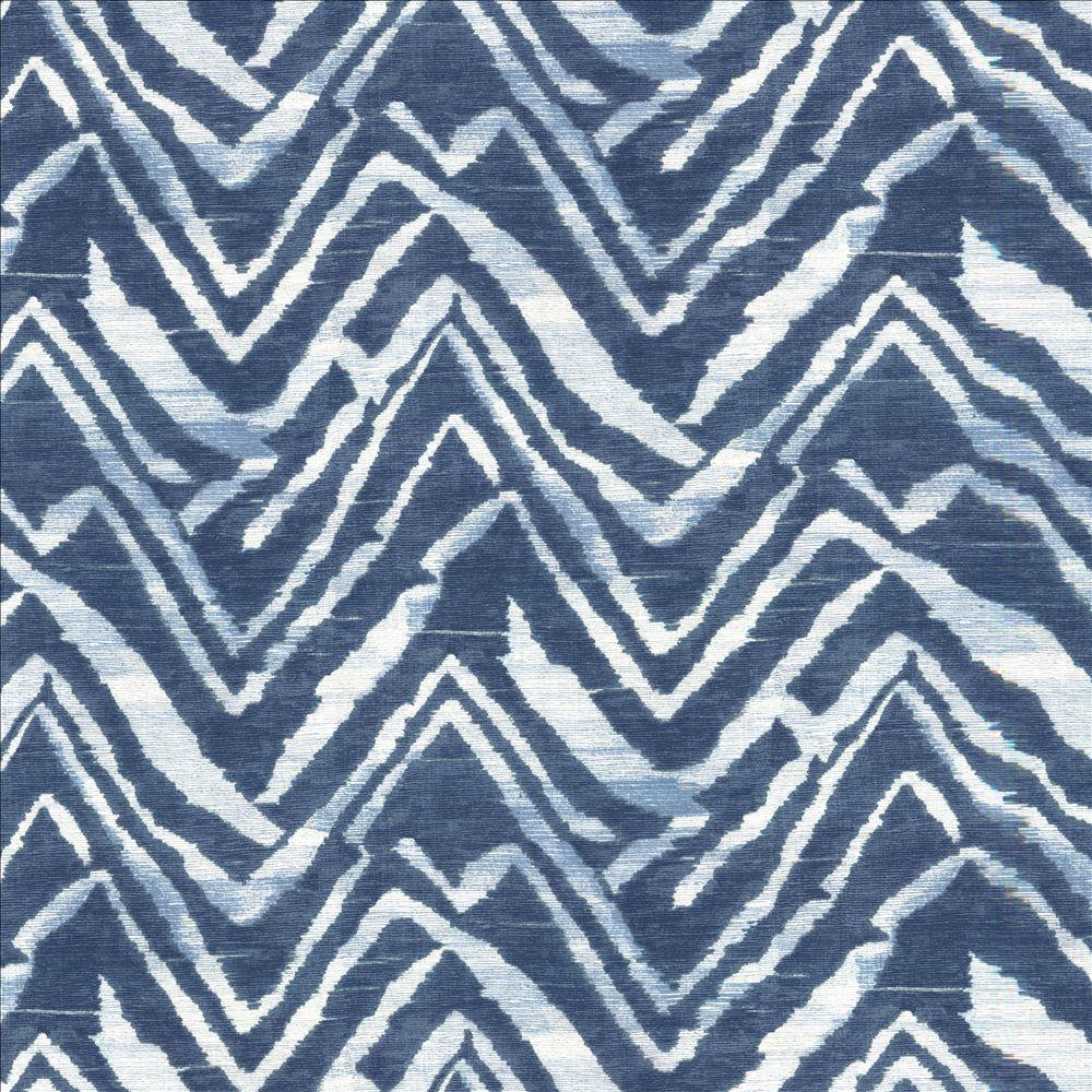 Kasmir Cover Up Ocean Blue Fabric