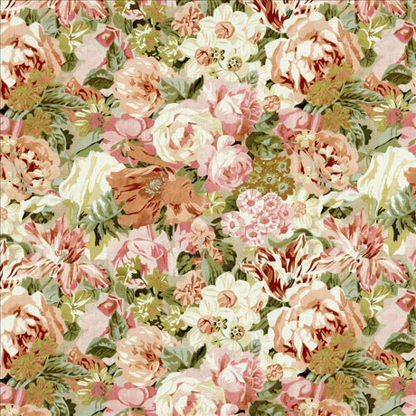 Kasmir Flora Melon Fabric