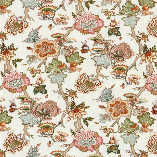 Kasmir Floral Bouquet Spring Fabric