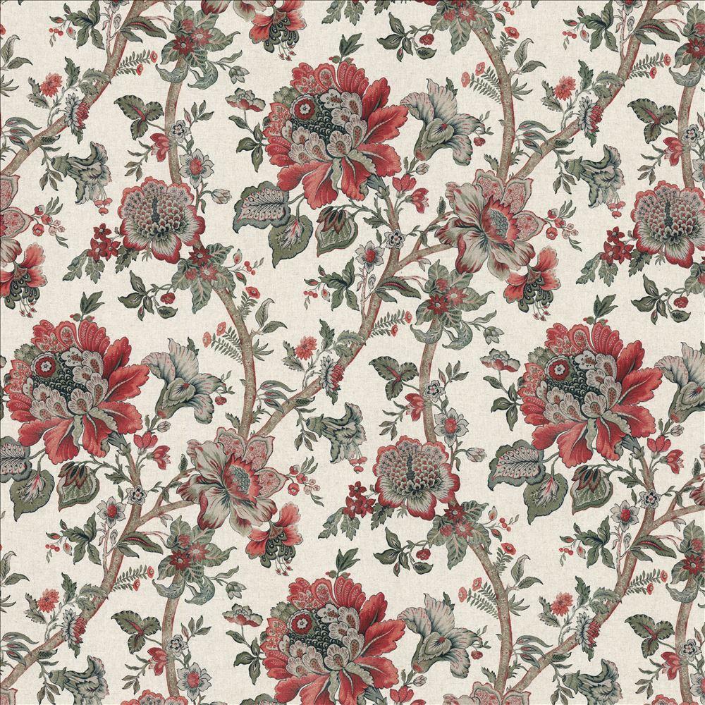 Kasmir Floral Garden Natural Fabric
