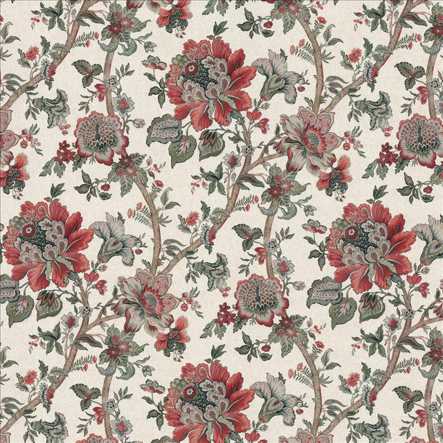 Kasmir Floral Garden Natural Fabric