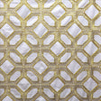 Kasmir Geo Connection Gold Fabric