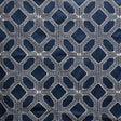 Kasmir Geo Connection Indigo Fabric