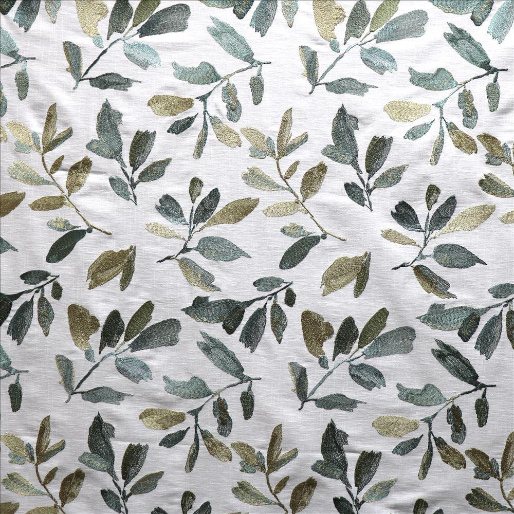 Kasmir Gratitude Teal Fabric