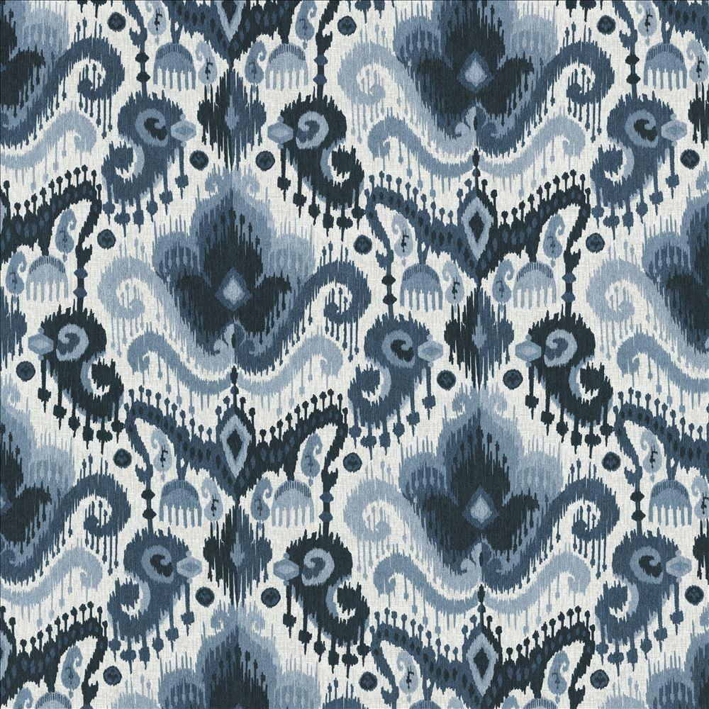Kasmir Mayan Navy Fabric