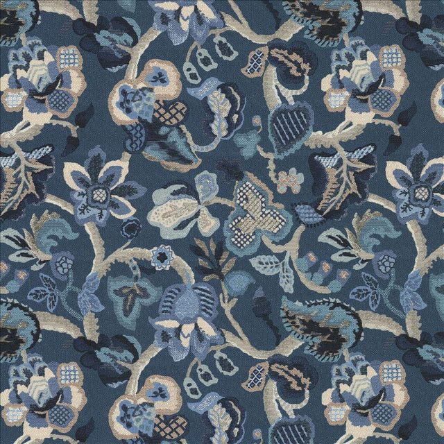 Kasmir River Oaks Lapis Fabric
