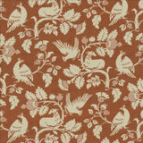 Kasmir Whirly Bird Terra Cotta Fabric