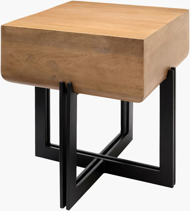 Surya Lowmax LWMX-001 22"H x 20"W x 20"D Accent Table