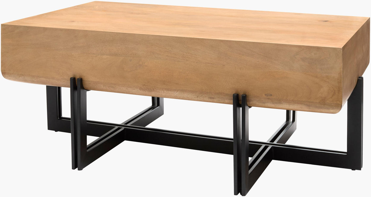 Surya Lowmax LWMX-003 18"H x 46"W x 26"D Accent Table