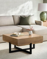 Surya Lowmax LWMX-002 18"H x 34"W x 34"D Accent Table