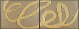 Livabliss Rubans RUBA-001 32"H x 24"W x 2"D; 32"H x 24"W x 2"D Art