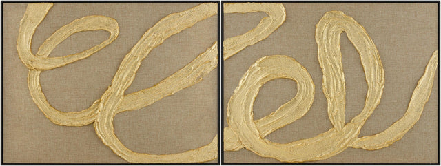 Livabliss Rubans RUBA-001 32"H x 24"W x 2"D; 32"H x 24"W x 2"D Art