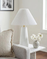 Livabliss Vikundu VKD-010 25"H x 17"W x 17"D Table Lighting