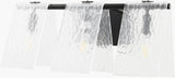 Livabliss Vitracis VTC-004 8"L x 20"W x 8"H Wall Lighting