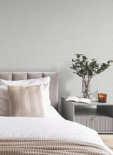 Antonina Vella Highland Tweed Grey Wallpaper