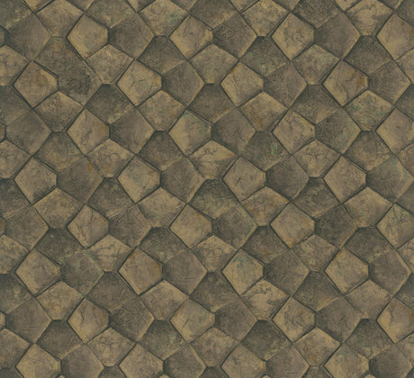 Antonina Vella Waterford Gold Wallpaper