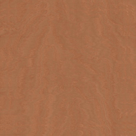 Antonina Vella Shimmering Moire Copper Wallpaper