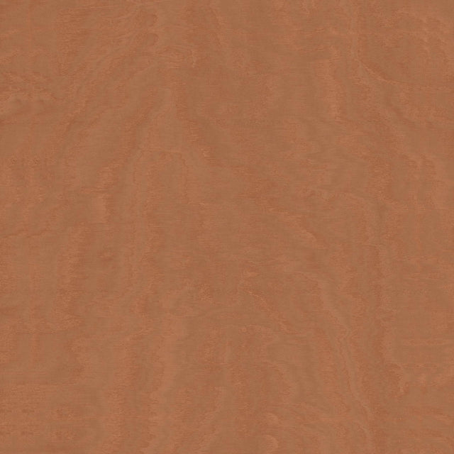 Antonina Vella Shimmering Moire Copper Wallpaper