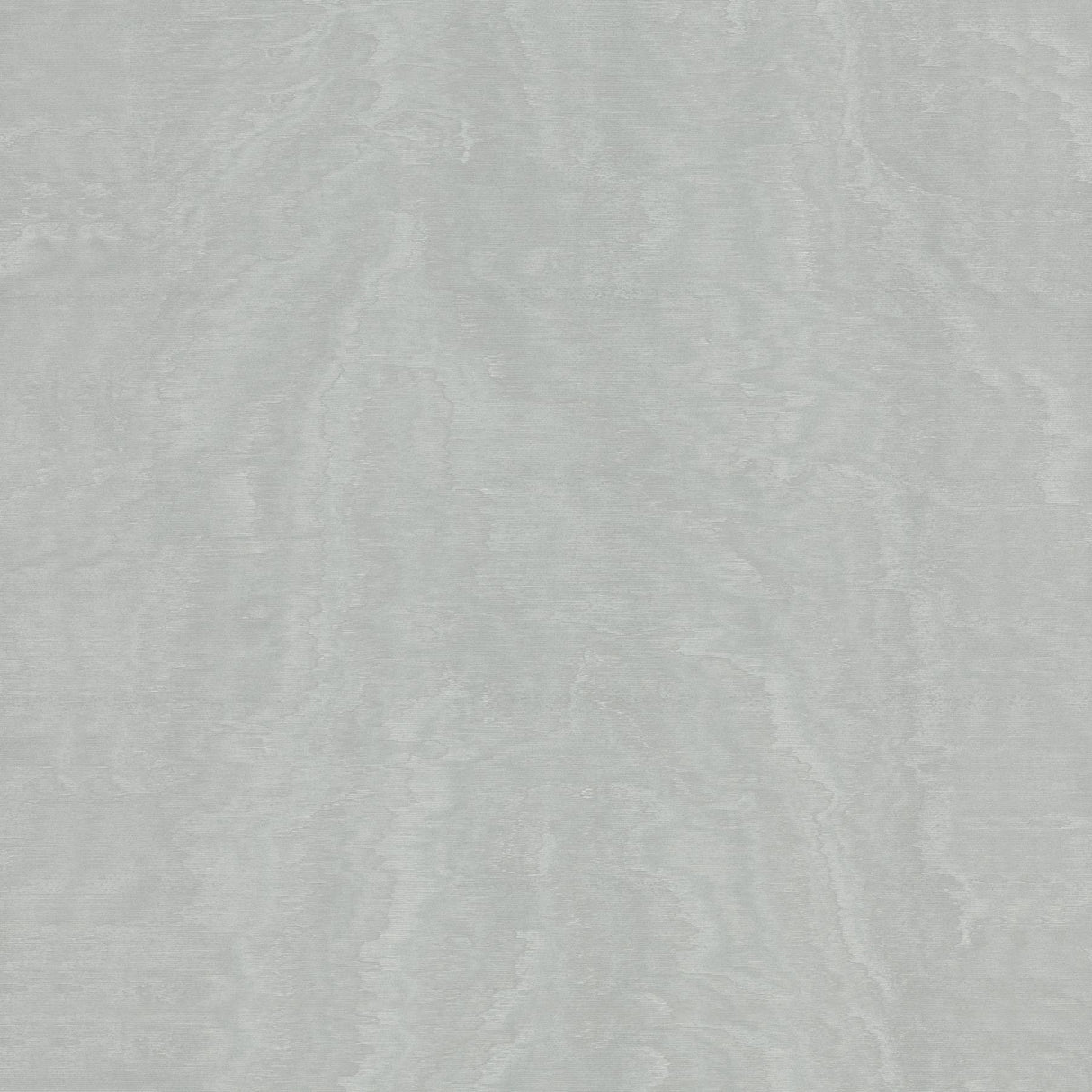 Antonina Vella Shimmering Moire Silver Wallpaper