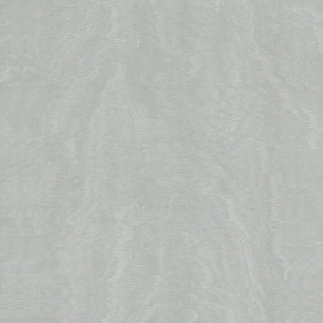 Antonina Vella Shimmering Moire Silver Wallpaper