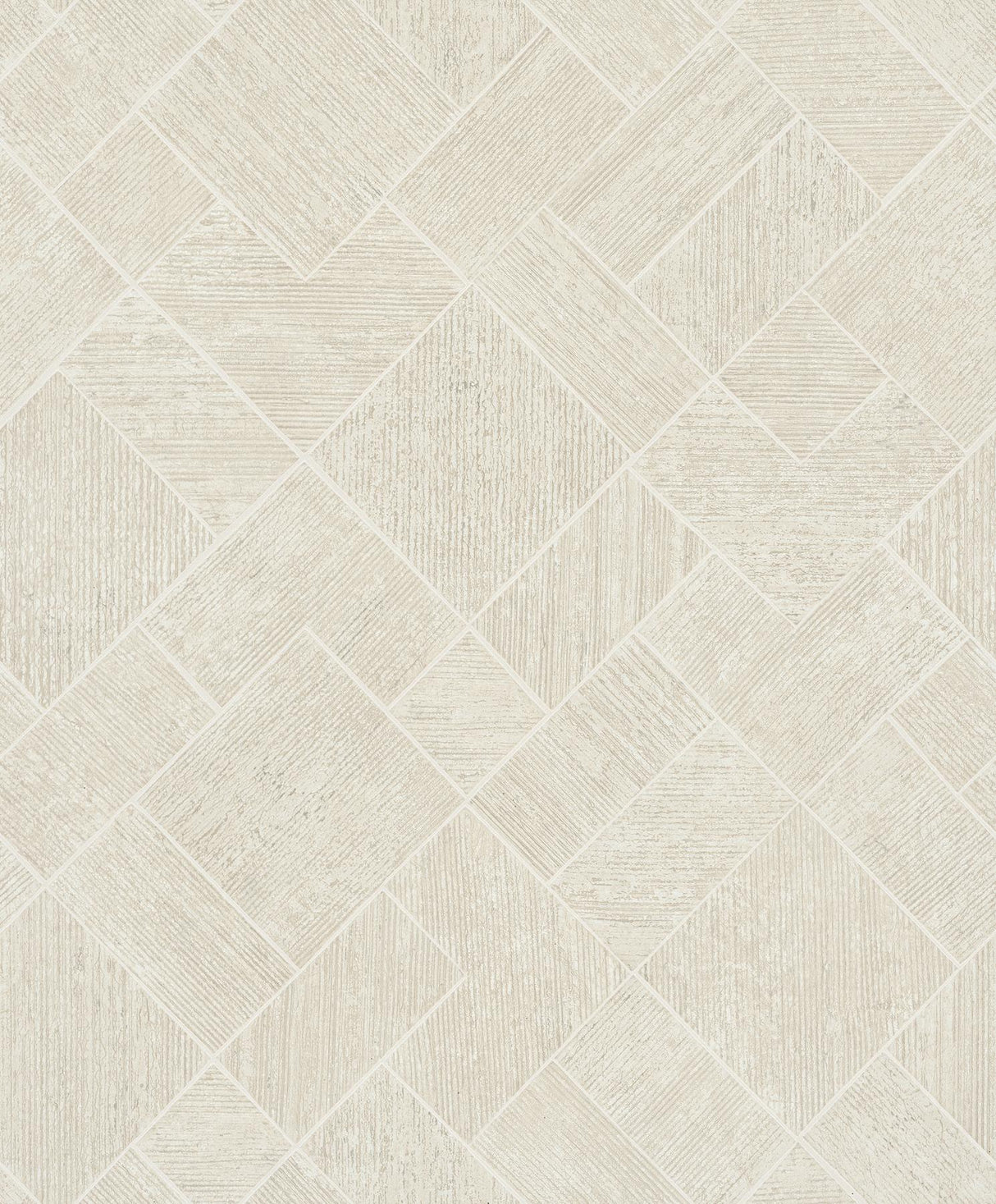 Antonina Vella Marquetry Beige Wallpaper
