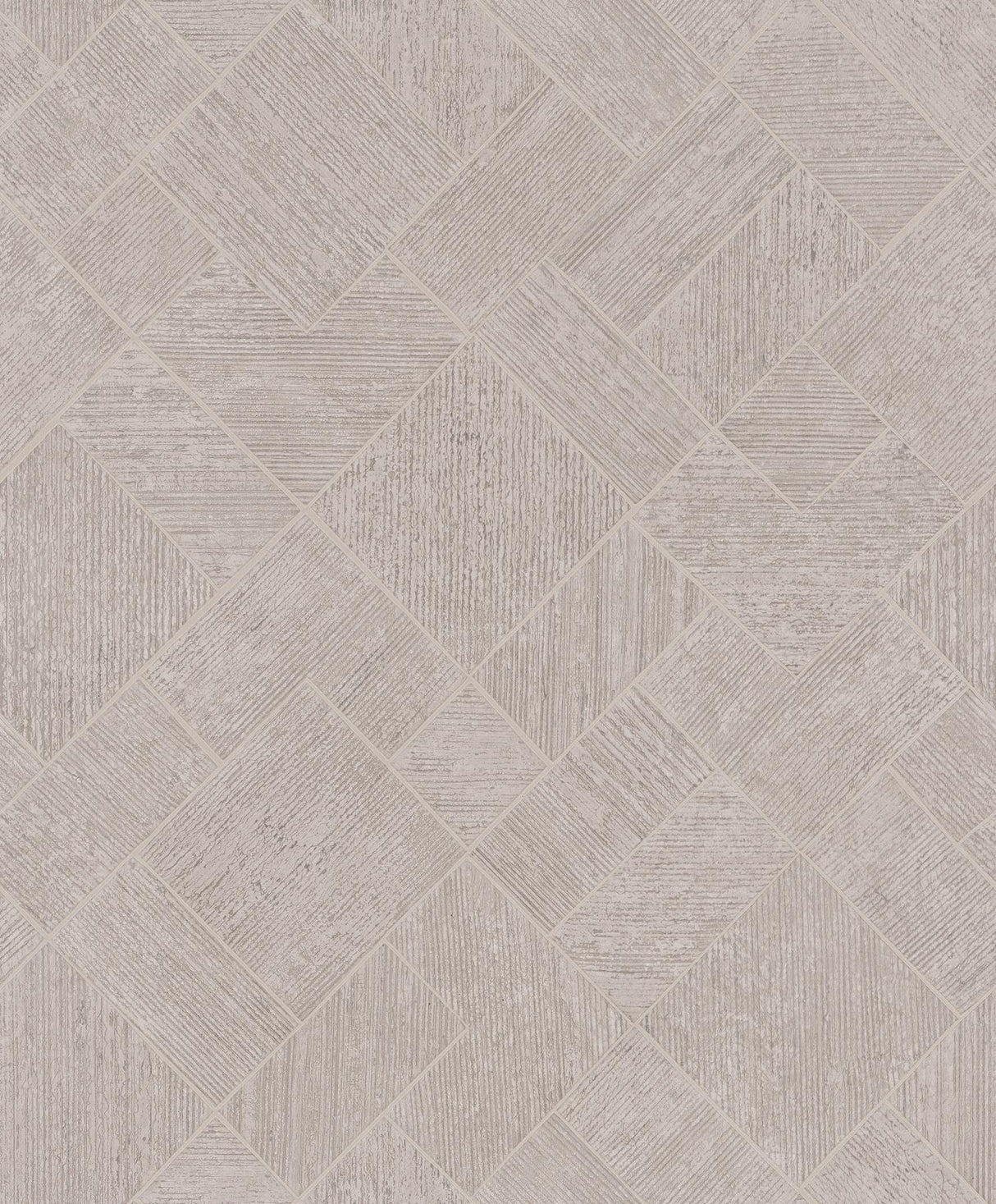 Antonina Vella Marquetry Grey Wallpaper