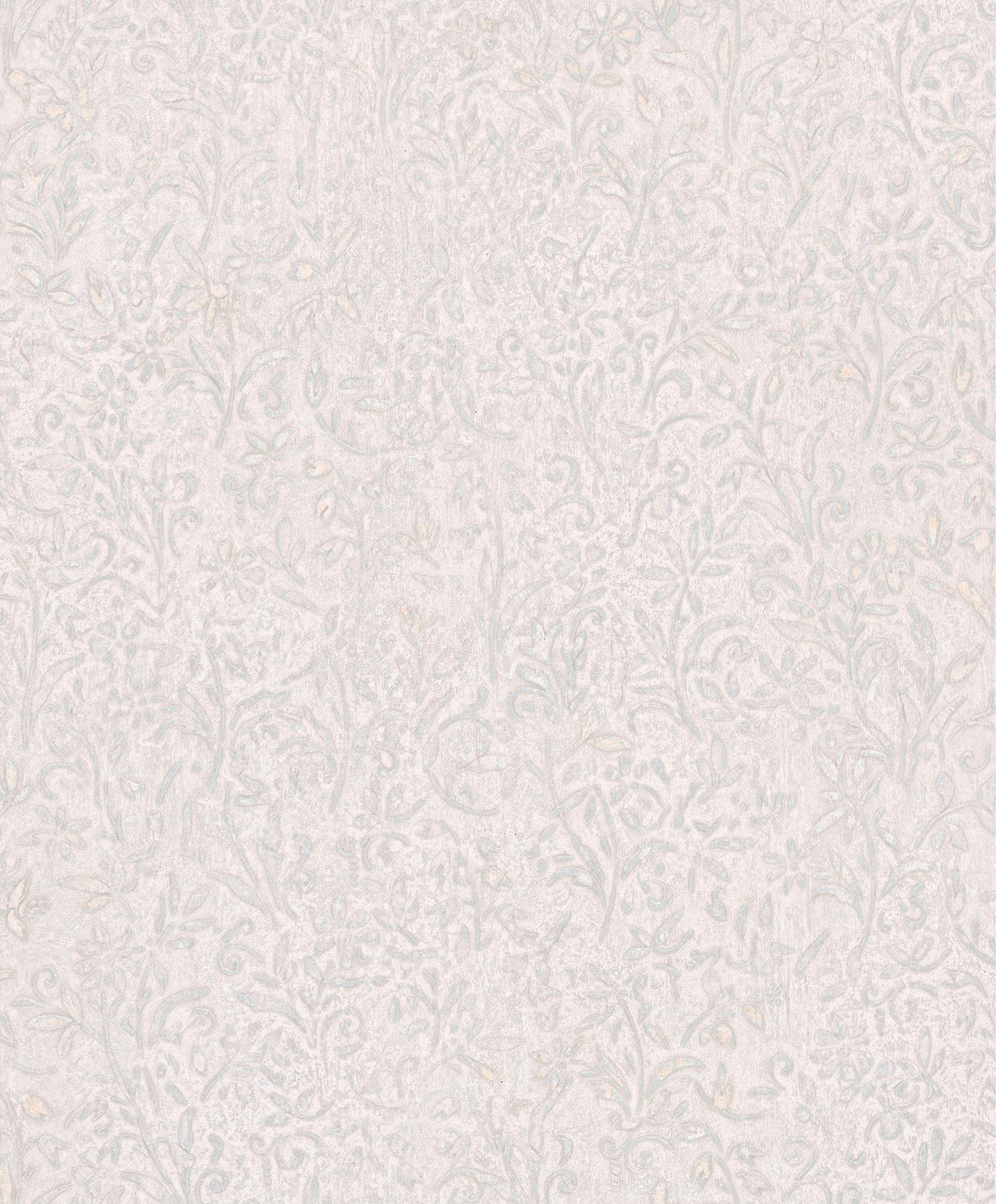 Antonina Vella Sculpted Floral Aqua Wallpaper