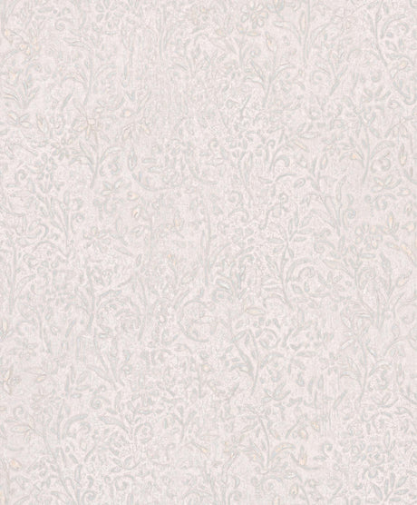 Antonina Vella Sculpted Floral Aqua Wallpaper