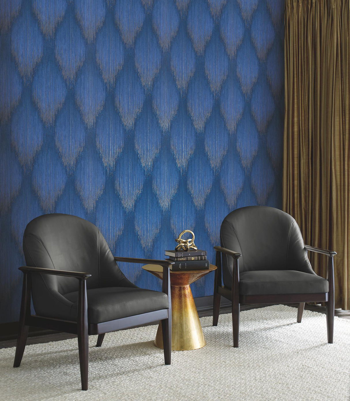 Antonina Vella Starfall Sapphire Wallpaper