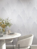 Antonina Vella Lumiere Off-White Wallpaper