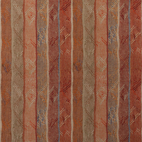 Andrew Martin ISTHMUS BRICK/CHOCOLATE Fabric