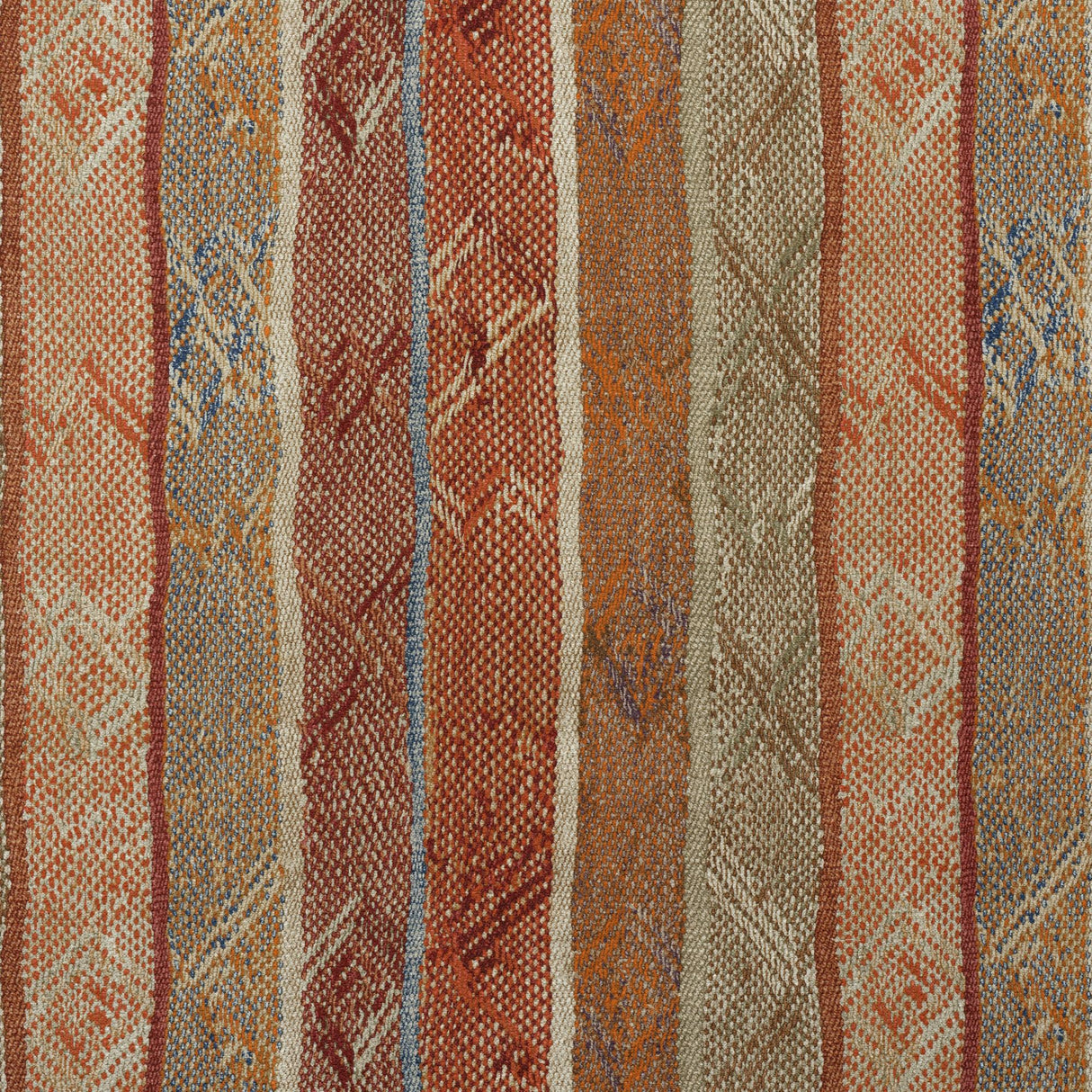 Andrew Martin ISTHMUS BRICK/CHOCOLATE Fabric