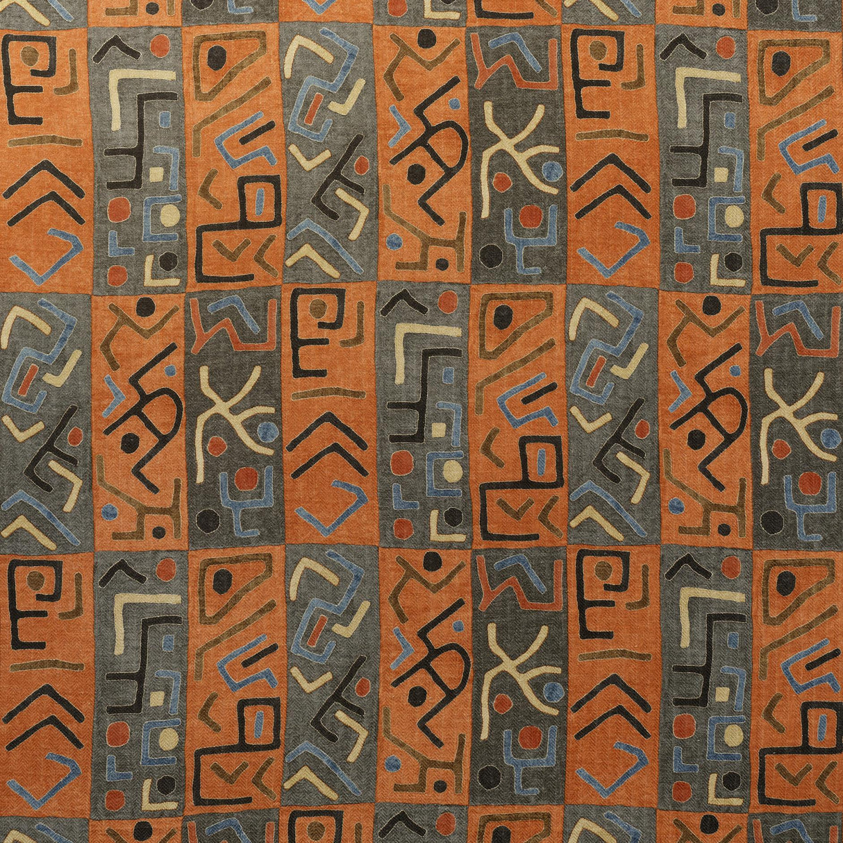 Andrew Martin ASHANTI CHOCOLATE Fabric