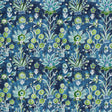 Thibaut Lilia Print Navy Fabric