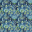Thibaut Lilia Print Navy Fabric