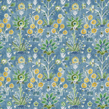Thibaut Lilia Print Sky Fabric