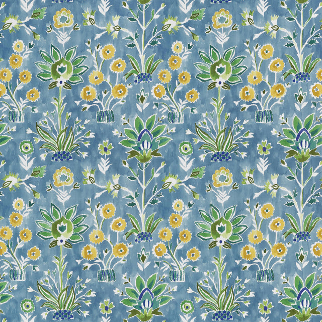 Thibaut Lilia Print Sky Fabric