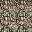 Thibaut Lilia Print Chocolate Fabric