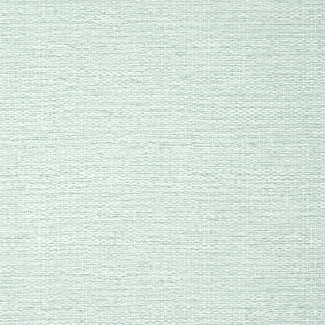 Thibaut Prairie Weave Wide Width Aqua Wallpaper