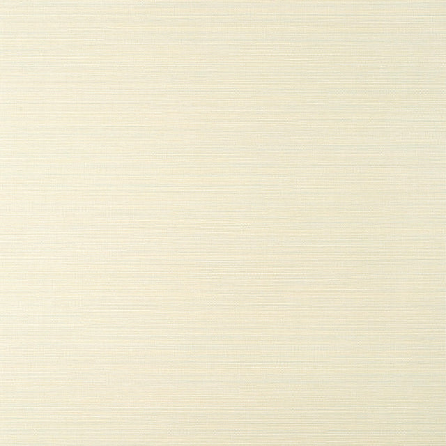 Thibaut Luta Sisal Wide Width Off White And Mist Wallpaper