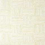 Thibaut Bayshore Basket Wide Width Off White Wallpaper