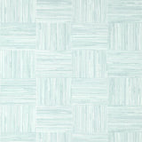Thibaut Bayshore Basket Wide Width Robin'S Egg Wallpaper