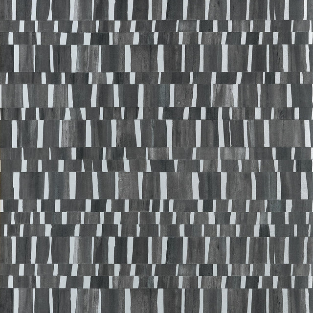 Thibaut Twillingate Wide Width Black Wallpaper