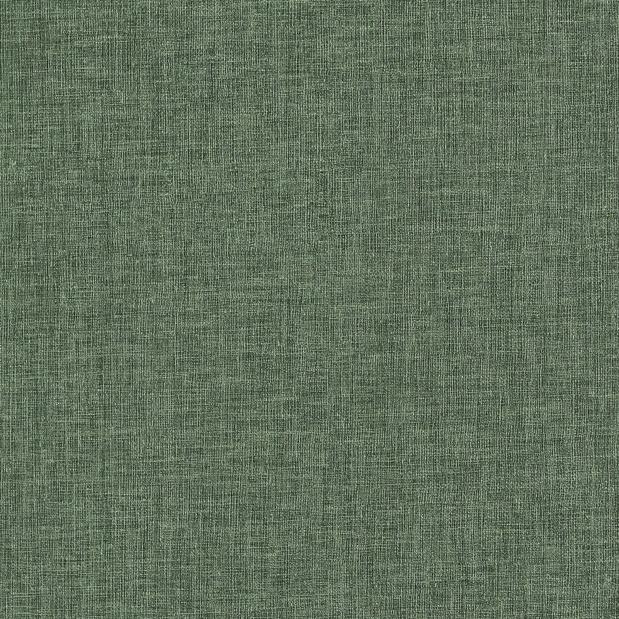 Thibaut Linen Weave Wide Width Pine Green Wallpaper