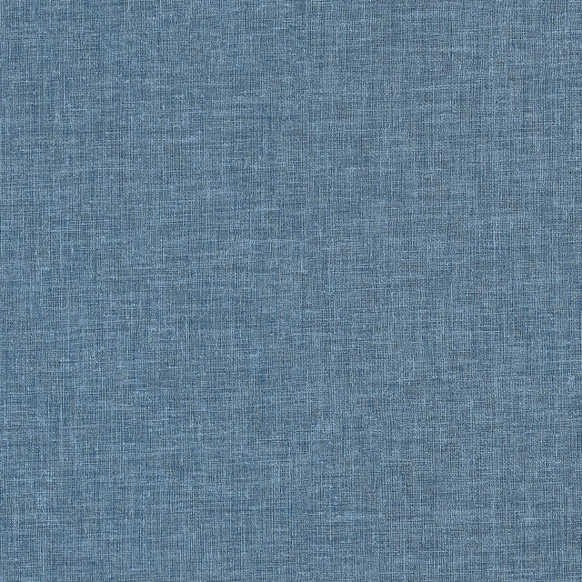Thibaut Linen Weave Wide Width Blue Wallpaper