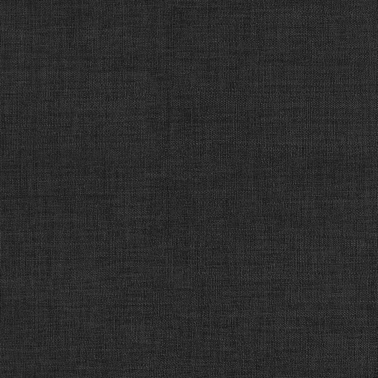 Thibaut Linen Weave Wide Width Black Wallpaper