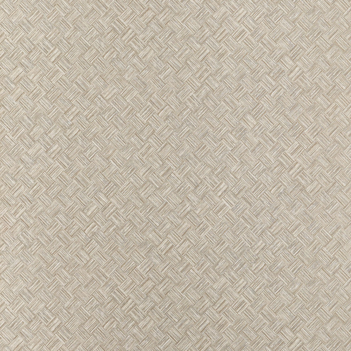 Thibaut Saddle Weave Wide Width Beige Wallpaper